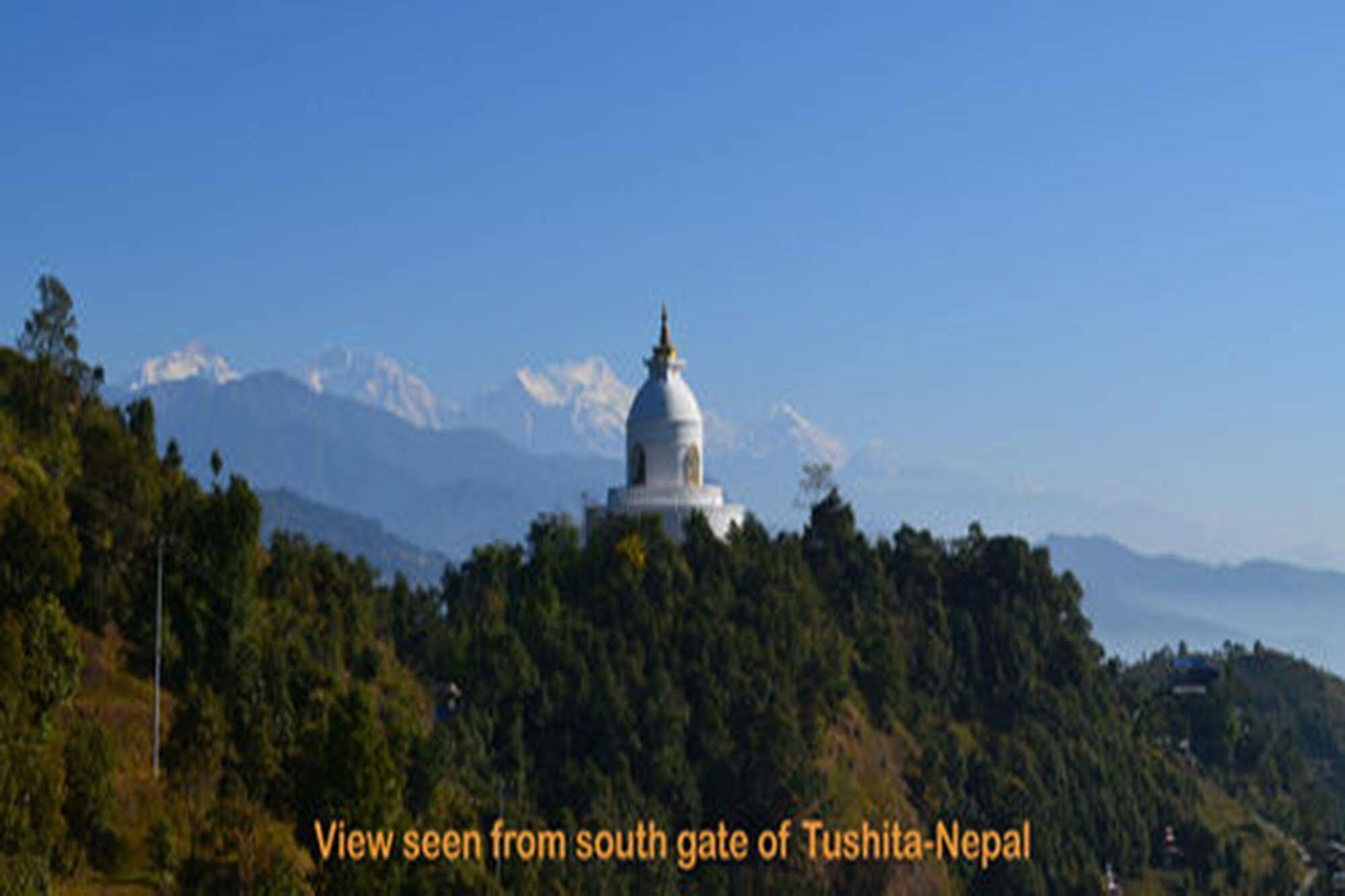 Tushita Nepal Yoga Retreat Center Hotell Pokhara Eksteriør bilde