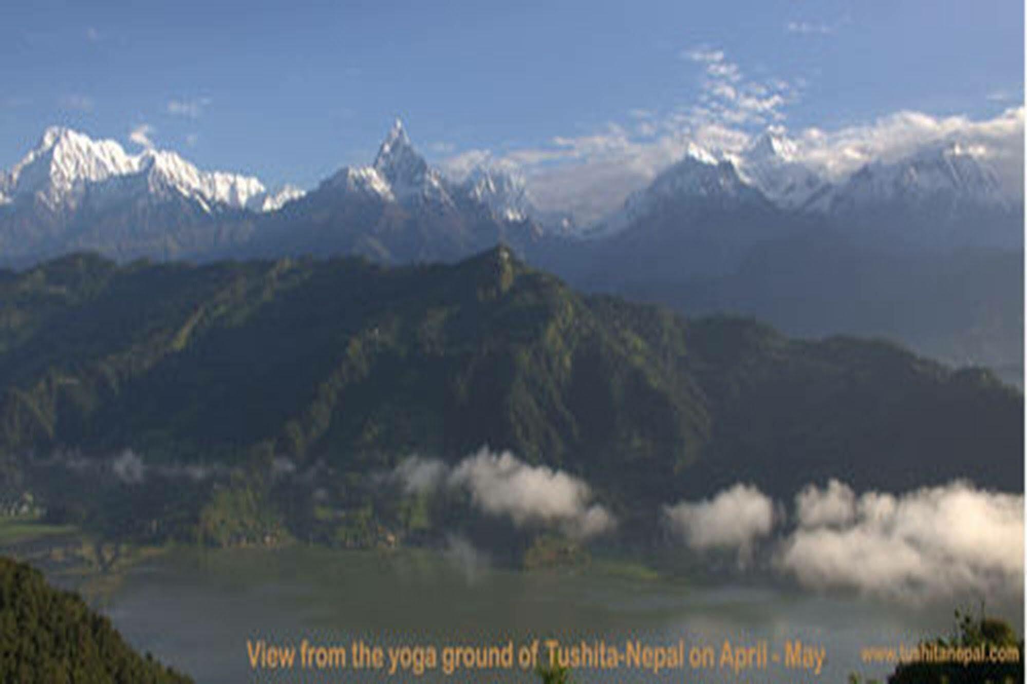 Tushita Nepal Yoga Retreat Center Hotell Pokhara Eksteriør bilde